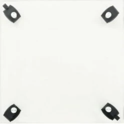 Pedane Su Ruote Per Piante 2pz Vetro Temperato 35x35cm Quadrato VidaXL -Vendite VIDAXL 11091475 4