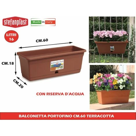 BALCONETTA PORTOFINO C/RACC. CM.60 1 BALCONETTA PORTOFINO C/RACC. CM.60