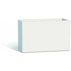 Fioriera In Polimero Monacis Flowerpot Cm 80X35 H 50 Bianco