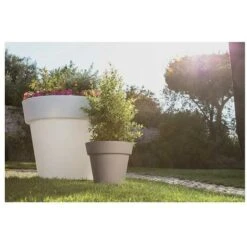 Vaso In Polimero Monacis Gemma Viola - Ø 50 Cm. - H 44 Cm. 7 Vaso In Polimero Monacis Gemma Viola - Ø 50 Cm. - H 44 Cm. -Vendite VIDAXL 11944056 3