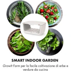 Klarstein Growlt Farm Smart Indoor Garden 28 Piante 48W LED 8 Litri -Vendite VIDAXL 13296514 4