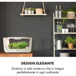 Klarstein Growlt Farm Smart Indoor Garden 28 Piante 48W LED 8 Litri -Vendite VIDAXL 13296514 5