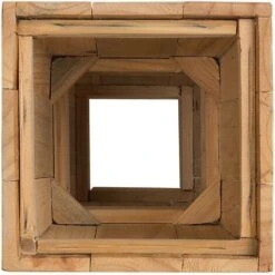 Fioriera Alta Inserto In Legno Di Pino Chiaro Per Esterno 24 X 50 Cm Larisa -Vendite VIDAXL 14863349 5