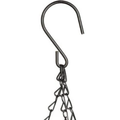 Relaxdays 3 Portavasi Da Parete, Fibra Di Cocco, 33 Litri, Con Catena, D: 35 Cm, Fioriera Sospesa, Marrone -Vendite VIDAXL 14870436 5