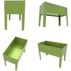 Orto Urbano Gardiun Nature Grove I Metallo 30x60x45 Cm Verde -Vendite VIDAXL 15730081 3