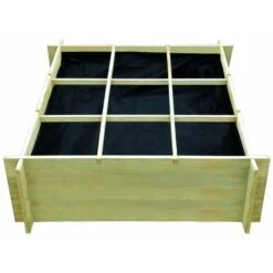 Nova Fioriera Giardino Letto Vegetale In Legno Di Pino Vari Dimensioni Dimensioni : 120x120x40cm -Vendite VIDAXL 17559331 3