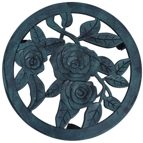 Carrelli Portavasi 6 Pz Verdi 38 Cm In Plastica VidaXL 4 Carrelli Portavasi 6 Pz Verdi 38 Cm In Plastica VidaXL - immagine 4