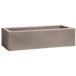 Fioriera Da Davanzale MINOS CASSETTA 45x20 H12 - GRIGIO CENERE - NICOLI