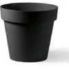 VASO CLEO TONDO IN PLASTICA CON RUOTE Ø 60 CM VECA - Colore: Antracite