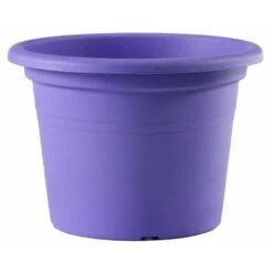 Vaso Tondo In Plastica Cilindro Basic Colorato Per Giardino Piante E Fiori -15 Cm / Cedro -Vendite VIDAXL 23830639 5
