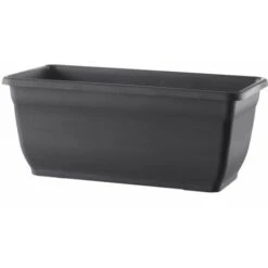 Vaso ''Cassetta Portofino'' Con Riserva D'acqua Vaso Rettangolare Da Giardino Per Piante E Fiori -40 Cm / Bruno -Vendite VIDAXL 23963986 3