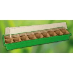 Prima Flora 500104 Serra Con 18 Mini Vasi Verdi 54 X 15 X 12 Cm