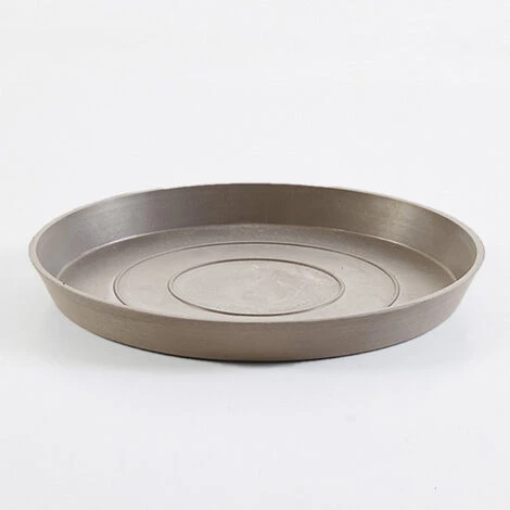 Sottovaso Tondo Ø36,5 TAUPE - ECOPOTS 1 Sottovaso Tondo Ø36,5 TAUPE - ECOPOTS
