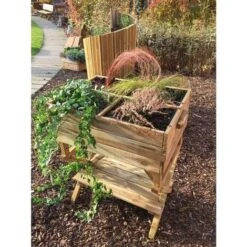 Orto Con Gambe Regolabili - Separatore, Geotessile E Tavoletta - 0,80 X 0,60 X 0,80 M 8 Orto Con Gambe Regolabili - Separatore, Geotessile E Tavoletta - 0,80 X 0,60 X 0,80 M -Vendite VIDAXL 27301625 4