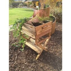 Orto Con Gambe Regolabili - Separatore, Geotessile E Tavoletta - 0,80 X 0,60 X 0,80 M 9 Orto Con Gambe Regolabili - Separatore, Geotessile E Tavoletta - 0,80 X 0,60 X 0,80 M -Vendite VIDAXL 27301625 5