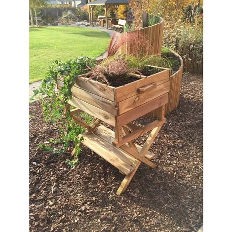 Orto Con Gambe Regolabili - Separatore, Geotessile E Tavoletta - 0,80 X 0,60 X 0,80 M 5 Orto Con Gambe Regolabili - Separatore, Geotessile E Tavoletta - 0,80 X 0,60 X 0,80 M - immagine 5