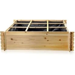 Melko Letto Rialzato Letto In Legno Letto Di Erbe Erbacee Giardino Letto Fiore Stand Piantagione Box Letto Vegetale