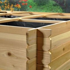 Melko Letto Rialzato Letto In Legno Letto Di Erbe Erbacee Giardino Letto Fiore Stand Piantagione Box Letto Vegetale -Vendite VIDAXL 27637435 3