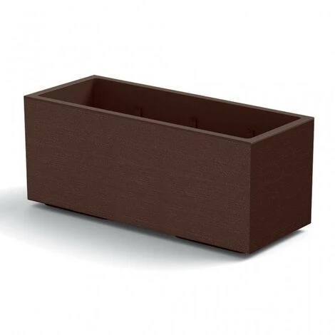 Fioriera Matheria 80 Cm - Cioccolato 1 Fioriera Matheria 80 Cm - Cioccolato