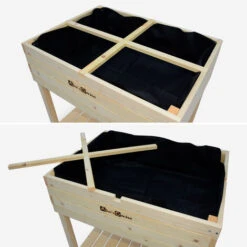 Orto Quadrato Rialzato 80x60, Anemone - Orto In Legno D'abete Rosso Finlandese 9 Orto Quadrato Rialzato 80x60, Anemone - Orto In Legno D'abete Rosso Finlandese -Vendite VIDAXL 28848704 5