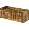 Outsunny Fioriera Box Rettangolare Per Piante In Legno Di Abete, 80x33x30cm
