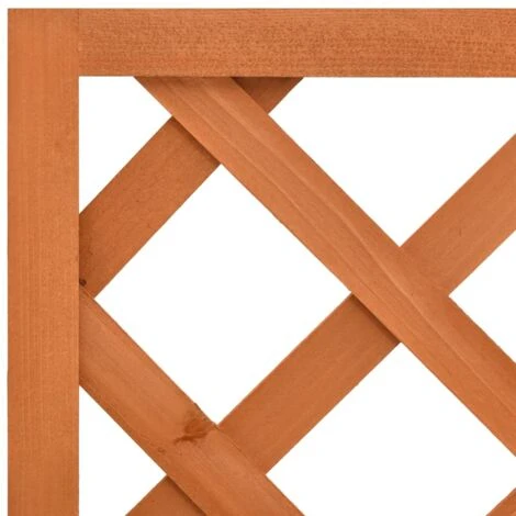 Fioriera Con Traliccio Arancione 50x25x90 Cm Massello Di Abete VidaXL 5 Fioriera Con Traliccio Arancione 50x25x90 Cm Massello Di Abete VidaXL - immagine 5