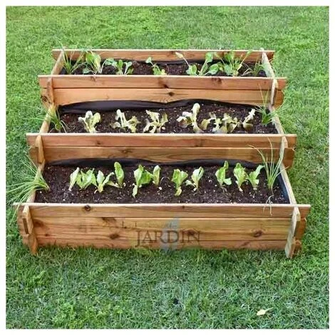 Scala Urban Garden 3 Altezze 134 X 88 X 40 Cm 2 Scala Urban Garden 3 Altezze 134 X 88 X 40 Cm - immagine 2