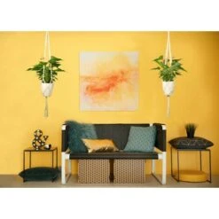 Supporto Per Fioriere Sospese, Supporto Per Piante Sospese Per La Decorazione Di Interni Ed Esterni Da Giardino, Set Di 4 8 Supporto Per Fioriere Sospese, Supporto Per Piante Sospese Per La Decorazione Di Interni Ed Esterni Da Giardino, Set Di 4 -Vendite VIDAXL 30853552 4