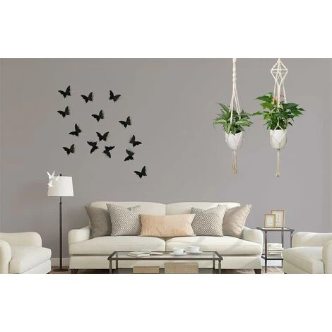 Supporto Per Fioriere Sospese, Supporto Per Piante Sospese Per La Decorazione Di Interni Ed Esterni Da Giardino, Set Di 4 5 Supporto Per Fioriere Sospese, Supporto Per Piante Sospese Per La Decorazione Di Interni Ed Esterni Da Giardino, Set Di 4 - immagine 5