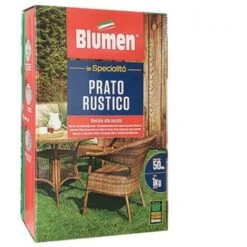 Semi Di Erba Per Prato RUSTICO Per Semina, Vari Formati, Robusto, Resistente