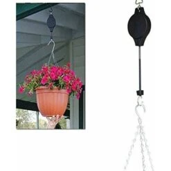 Poulie Pour Plantes Robuste Et Facile à Atteindre Rétractable Poulie Pour Plantes Suspension Pour Suspendre Les Crochets De Paniers De Fleurs Pour Paniers De Jardin 3Pcs 6 Poulie Pour Plantes Robuste Et Facile à Atteindre Rétractable Poulie Pour Plantes Suspension Pour Suspendre Les Crochets De Paniers De Fleurs Pour Paniers De Jardin 3Pcs -Vendite VIDAXL 31781930 2