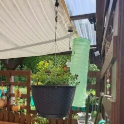 Poulie Suspension, 2 PCS Rétractable Poulie Panier à Suspendre Suspension Fleur Extérieure -Vendite VIDAXL 31782381 4