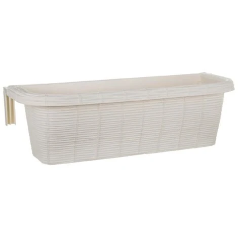 Fioriera Rondine Paglia 60 Cm Di Bama Balcone Con Agganci Regolabili Vari Colori COLORE PANNA 1 Fioriera Rondine Paglia 60 Cm Di Bama Balcone Con Agganci Regolabili Vari Colori COLORE PANNA