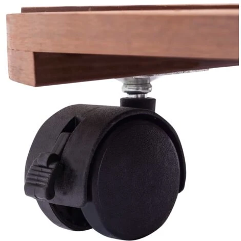 Carrelli Portavasi 2 Pz Marroni Ø30x7,5 Cm In WPC VidaXL 5 Carrelli Portavasi 2 Pz Marroni Ø30x7,5 Cm In WPC VidaXL - immagine 5