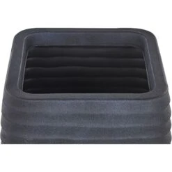 Moderno Vaso Per Fiori Quadrato 38 X 38 X 37 Cm Nero Parikia -Vendite VIDAXL 36943738 5