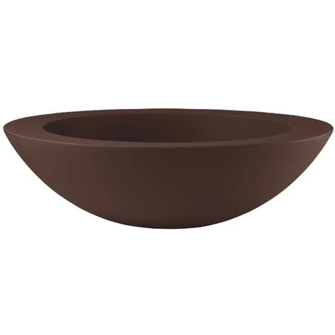 Vaso Fioriera CIOTOLA GENESIS TONDA In RESINA Ø 75 CM Moderna VECA Vari Colori - Color: BRONZO 1 Vaso Fioriera CIOTOLA GENESIS TONDA In RESINA Ø 75 CM Moderna VECA Vari Colori - Color: BRONZO