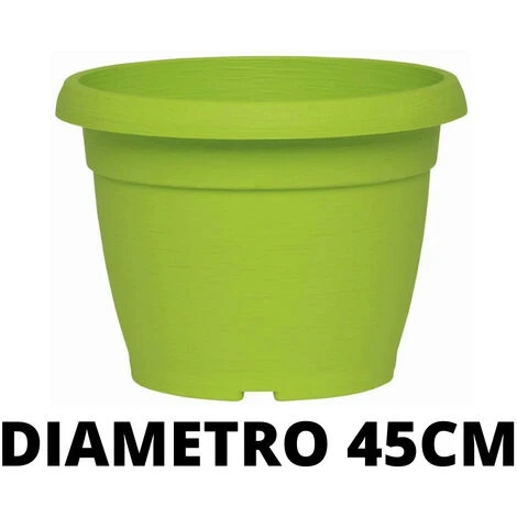 VASO SIMILCOTTO SPAZZOLATO D.45 VERDE LIME 1 VASO SIMILCOTTO SPAZZOLATO D.45 VERDE LIME