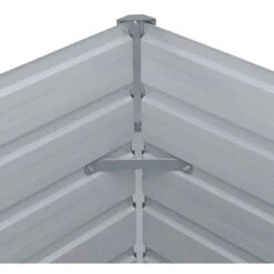 Letto Di Coltura Rialzato 160x80x77 Cm In Acciaio Zincato Verde -Vendite VIDAXL 51098213 4