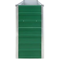 Letto Di Coltura Rialzato 320x40x77 Cm Acciaio Zincato Verde -Vendite VIDAXL 51098264 4