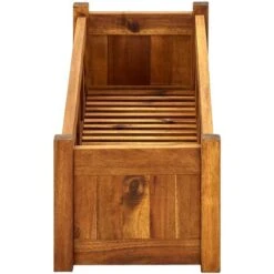 Letto Rialzato Da Giardino In Legno Di Acacia 100x30x25 Cm -Vendite VIDAXL 51115186 3