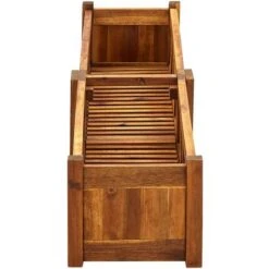 Letto Rialzato Da Giardino In Legno Di Acacia 150x30x25 Cm -Vendite VIDAXL 51115189 3