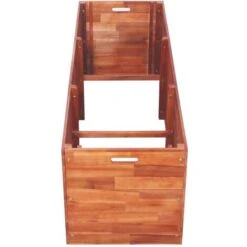 Letto Rialzato Da Giardino In Legno Di Acacia 150x50x50 Cm -Vendite VIDAXL 51127392 3