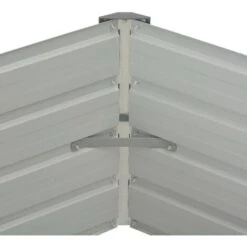 Letto Di Coltura Rialzato 129x129x46 Cm Acciaio Zincato Verde 9 Letto Di Coltura Rialzato 129x129x46 Cm Acciaio Zincato Verde -Vendite VIDAXL 51128284 5