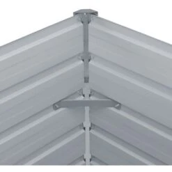 Letto Di Coltura Rialzato 160x80x45cm Acciaio Zincato Antracite -Vendite VIDAXL 51128285 4