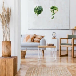 Relaxdays Vasi Sospesi Per Piante, Set 3 Portavasi In Rattan Con Rivestimento, Fatti A Mano, HxD: 15 X 30 Cm, Naturale -Vendite VIDAXL 51983411 5