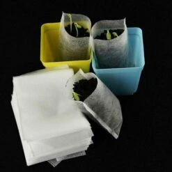Confezione Da 200 Grow Bag In Tessuto Non Tessuto Biodegradabili E Traspiranti, Bianche -Vendite VIDAXL 52009244 4