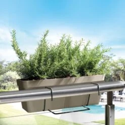 Giardiniere 50 Cm Con Squadra Di Fissaggio Quadrato -Vendite VIDAXL 52534296 4