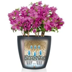 LECHUZA Vaso Da Interno E Esterno CLASSICO Color 18 Cm - Vaniglia -Vendite VIDAXL 54384847 3