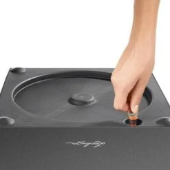 LECHUZA Vaso Da Interno E Esterno CUBE Premium 30 Cm - Tortora Lucido -Vendite VIDAXL 54385129 4