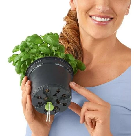 LECHUZA Vaso Da Interno CUBE Color Singolo | 14 Cm - Azzurro 3 LECHUZA Vaso Da Interno CUBE Color Singolo | 14 Cm - Azzurro - immagine 3